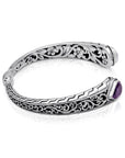 Amethyst Harmony Balinese Bangle