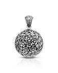 Bloom of Bali – Handcrafted Sterling Silver Pendant