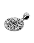 Bloom of Bali – Handcrafted Sterling Silver Pendant