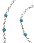 Bali Sterling Silver Turquoise Necklace
