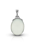 Bali Artisan Dragon Sterling Silver Pendant with Mother of Pearl