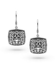 Bali Artisanal Sterling Silver Cushion Earring