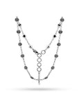 Balinese Artisan 925 Sterling Silver Rose Blossom Necklace