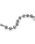 Ornate Sterling Silver Bali Sphere Bracelet