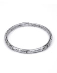 Eternal Flow – Balinese Artisan Sterling Silver Bangle