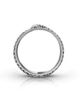 Balinese Sterling Silver Snake Spinner Ring