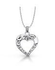 Filigree Heart Pendant