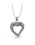 Filigree Heart Pendant
