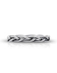 Bali Sterling Silver Rope Pinky Ring
