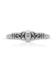 Bali Sterling Silver Enchanted Knot Pinky Ring