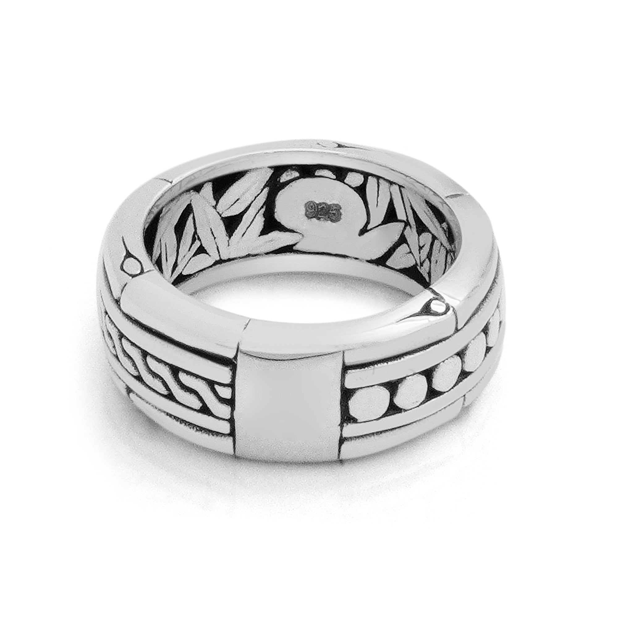 Balinese Artisan Tulang Band Ring