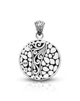 Bloom of Bali – Handcrafted Sterling Silver Pendant
