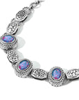Vibrant Boulder Opal Sterling Silver Bali Bracelet