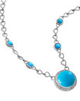 Bali Sterling Silver Turquoise Necklace
