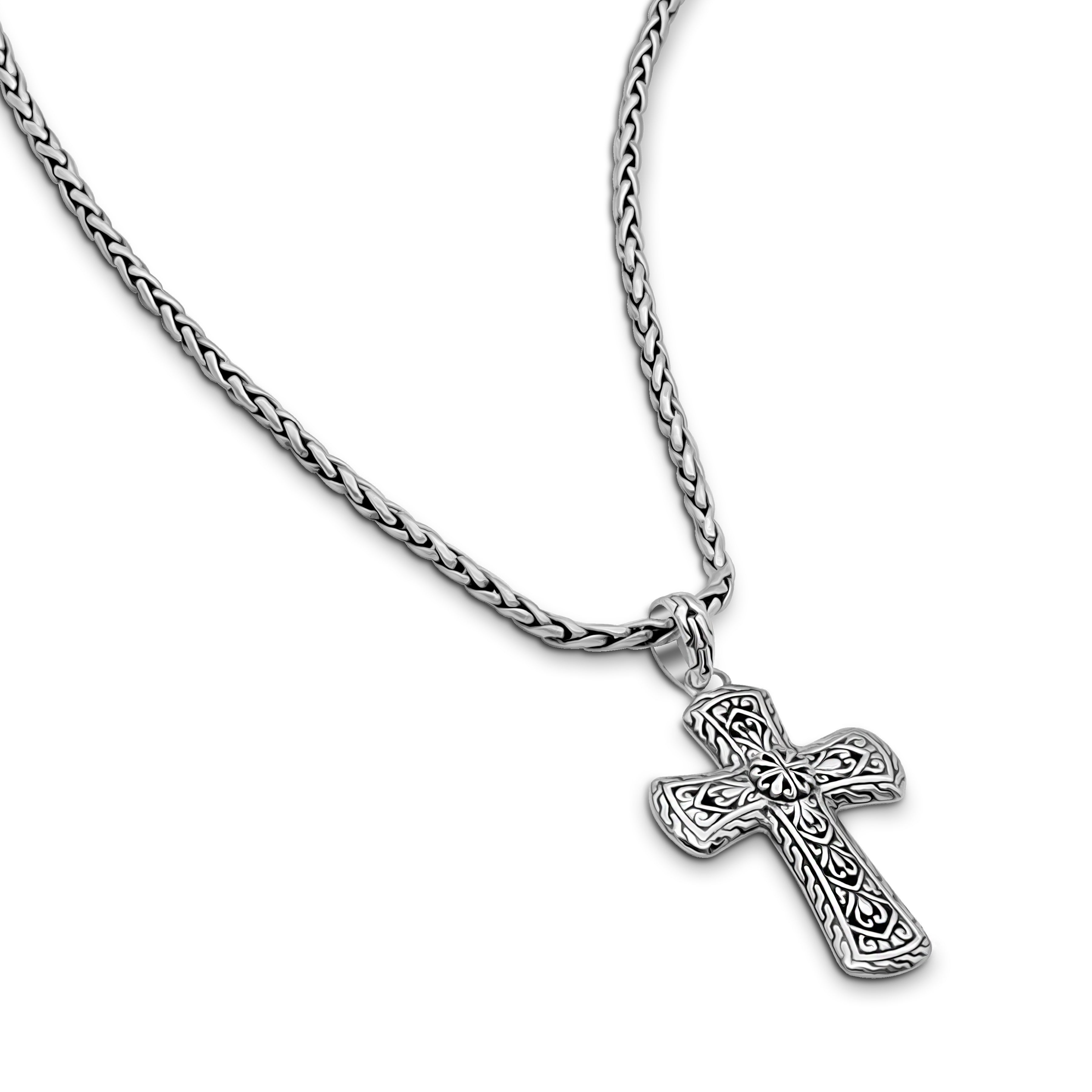 Divine Connection: Balinese Artisan 925 Sterling Silver Pendant