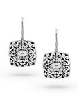 Bali Artisanal Sterling Silver Cushion Earring