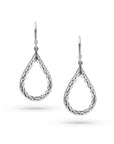 Bali Artisanal 925 Sterling Silver Dangling Earring