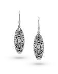 Bali Artisanal Sterling Silver Dangling Earring