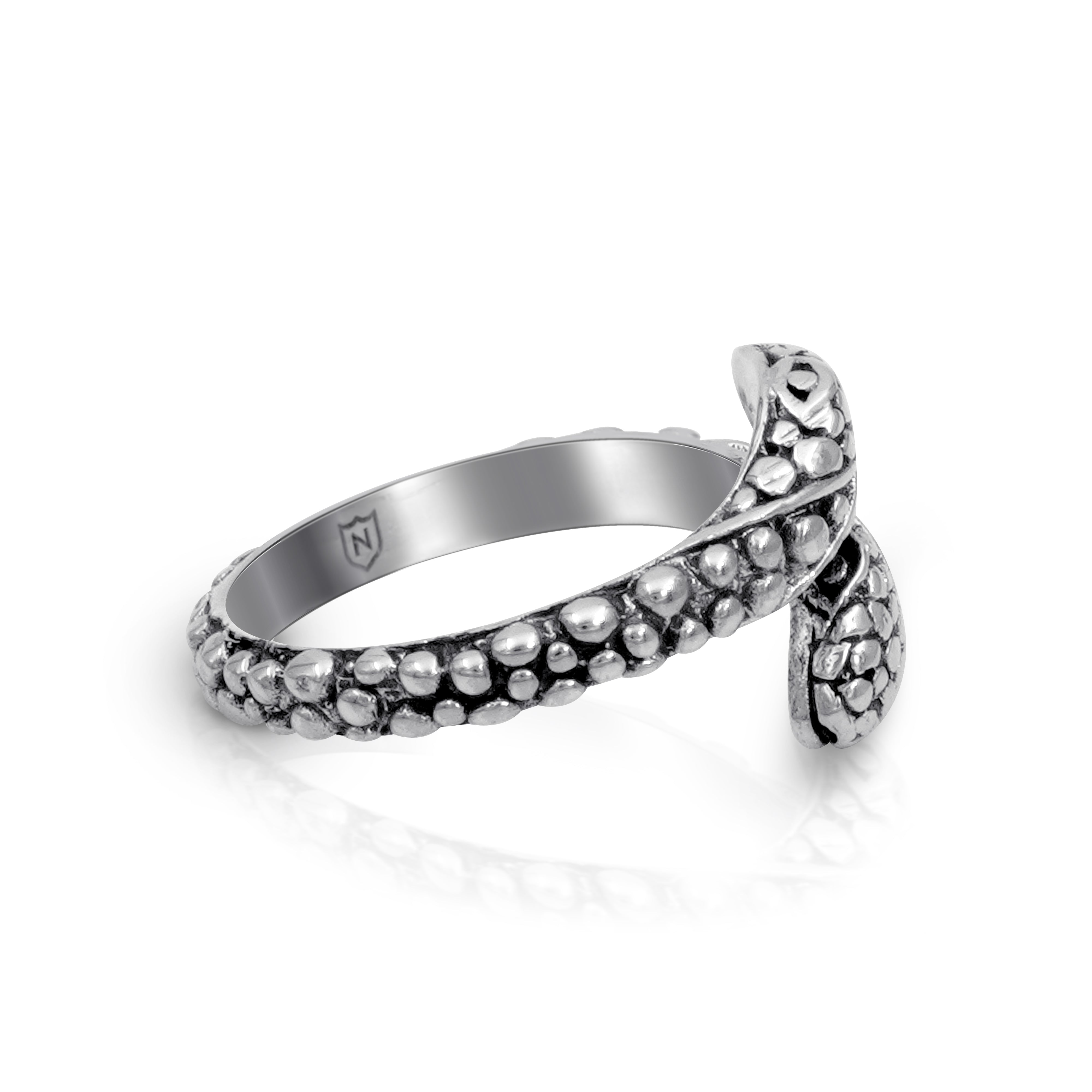 Bali Artisan Sterling Silver Snake Ring