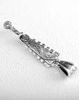 Sterling Silver Macuahuitl Pendant – Aztec Warrior