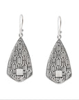 Elegant Bali Sterling Silver Drop Earrings