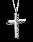 Regal Byzantine Sterling Cross Pendant