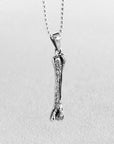 Femur Silver Pendant