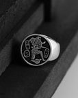 Horus Sterling Silver Ring